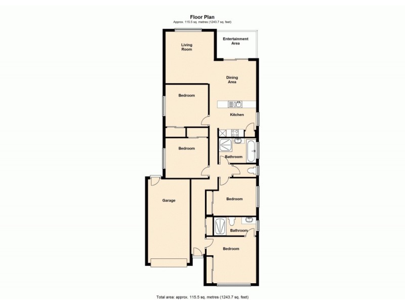 51 Denham Crescent, North Lakes QLD 4509 Floorplan