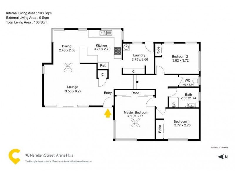38 Narellan Street, Arana Hills QLD 4054 Floorplan