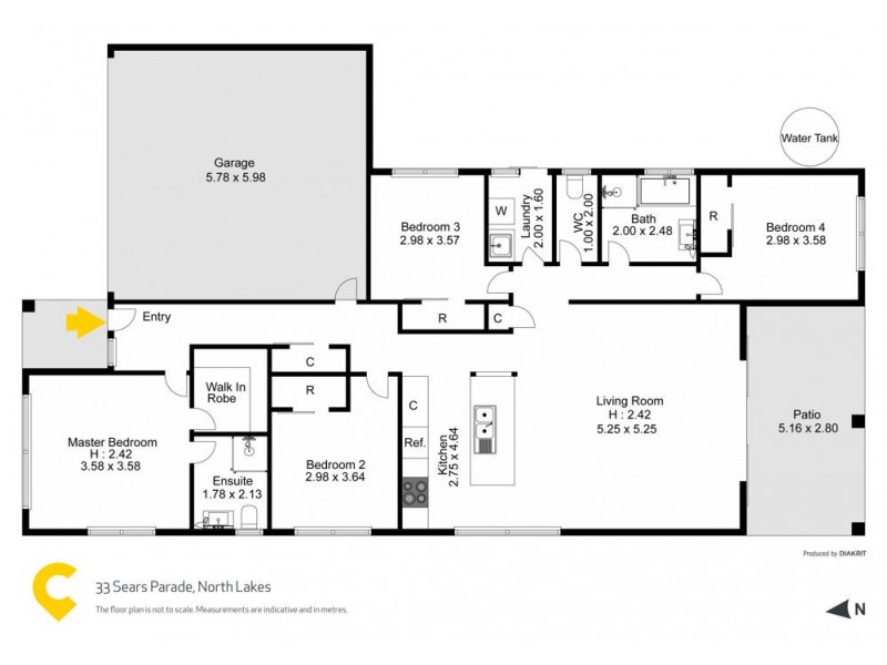 33 Sears Parade, North Lakes QLD 4509 Floorplan