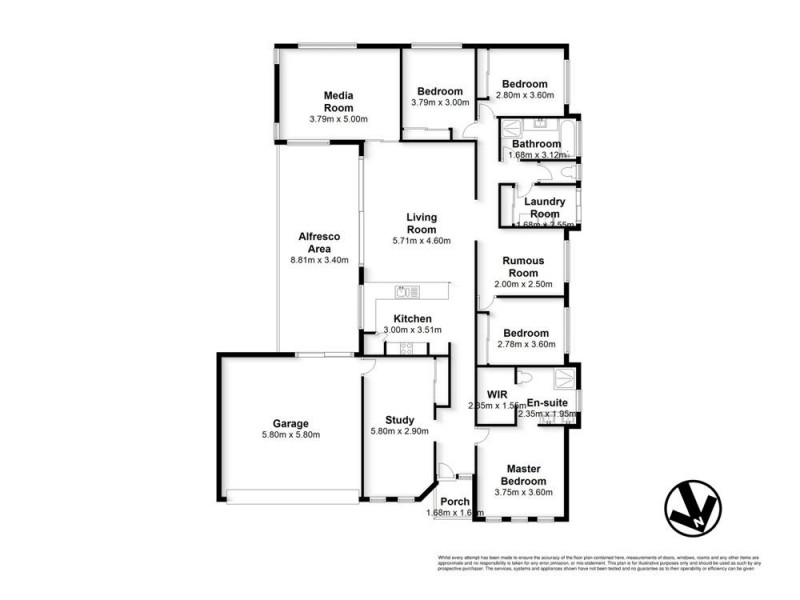 3 Highcliff Crescent, North Lakes QLD 4509 Floorplan