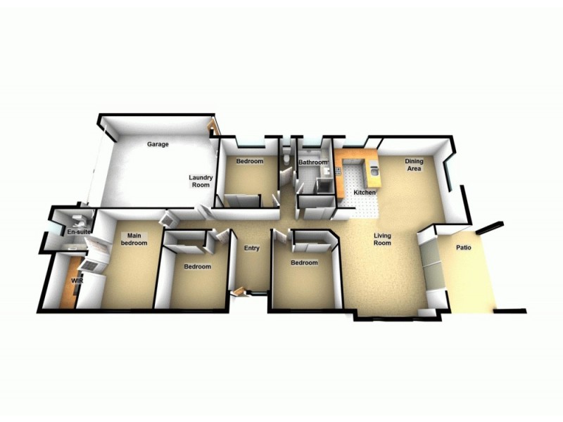 2 Gilliam Crescent, Bray Park QLD 4500 Floorplan