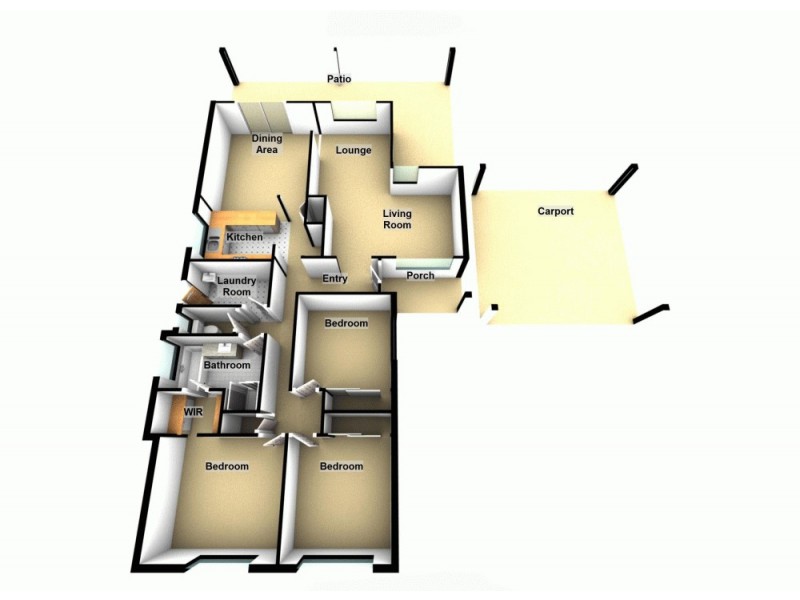 13 Magnolia Dr, Kallangur QLD 4503 Floorplan