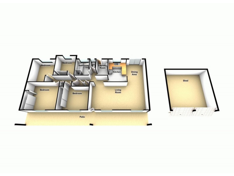 35 Kookaburra Court, Upper Caboolture QLD 4510 Floorplan