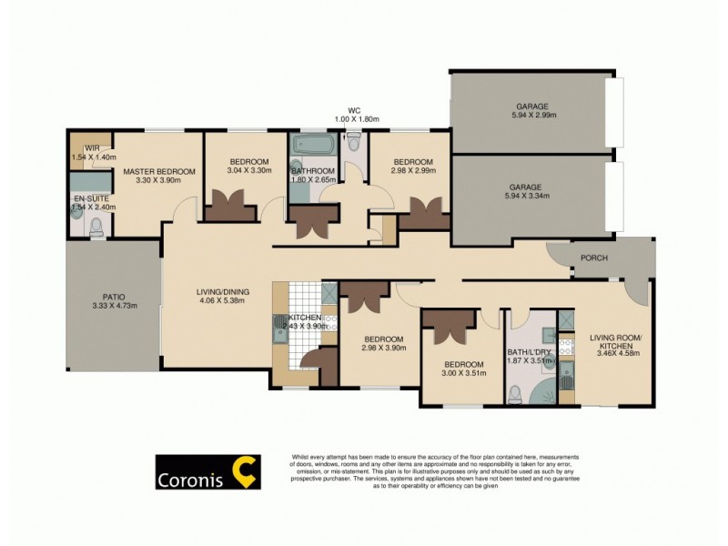 6 Lanagan Circuit, North Lakes QLD 4509 Floorplan