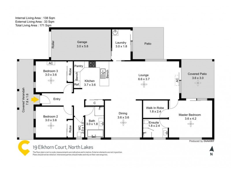 19 Elkhorn Court, North Lakes QLD 4509 Floorplan