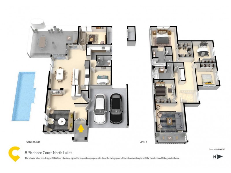 8 Picabeen Court, North Lakes QLD 4509 Floorplan