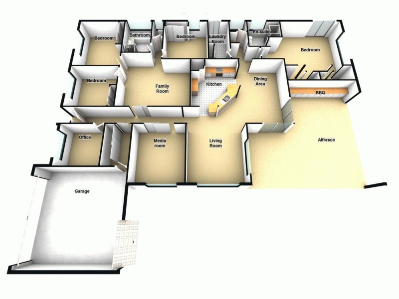 47 Lookout Place, Narangba QLD 4504 Floorplan