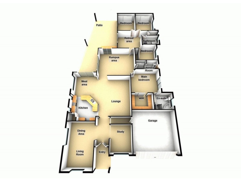 4 Barrier Street, North Lakes QLD 4509 Floorplan