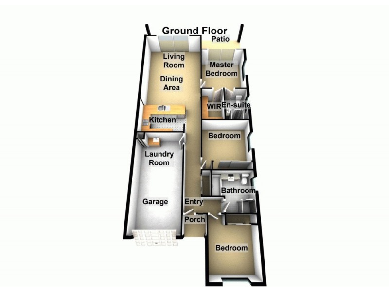 9/73 Glasshouse Court, Kallangur QLD 4503 Floorplan
