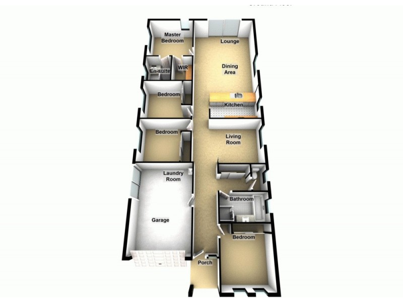 3 Ganton Street, North Lakes QLD 4509 Floorplan