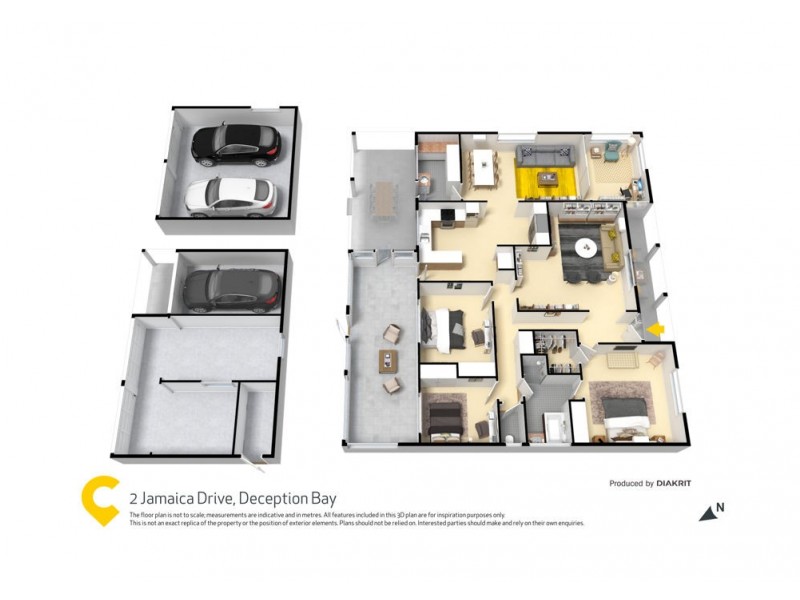 2 Jamaica Drive, Deception Bay QLD 4508 Floorplan
