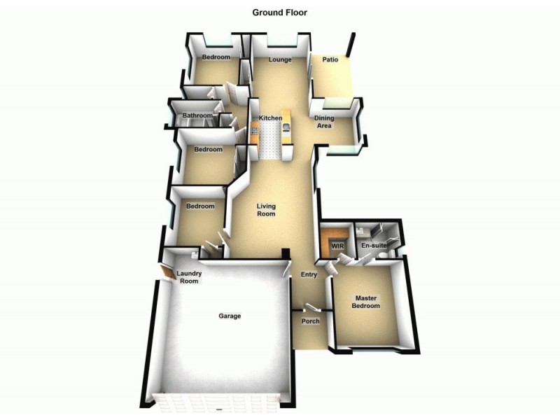 21 Sandstone Boulevard, Ningi QLD 4511 Floorplan