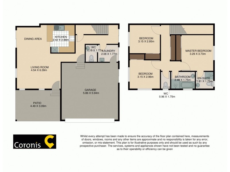 1/40 Menara Circuit, North Lakes QLD 4509 Floorplan