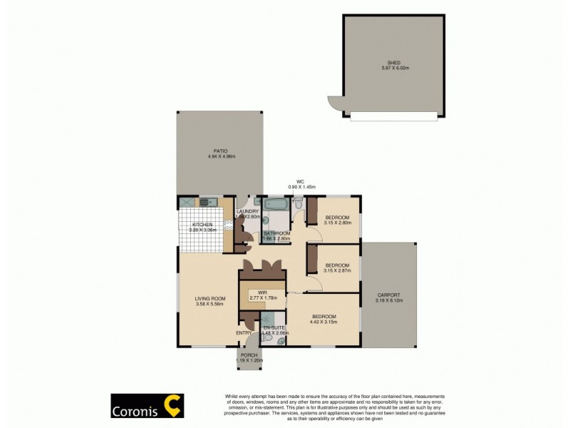 8 Warringah Grove, Petrie QLD 4502 Floorplan