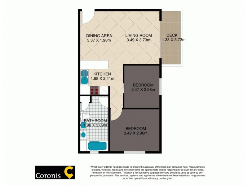 6/73-75 Lower King Street, Caboolture QLD 4510 Floorplan