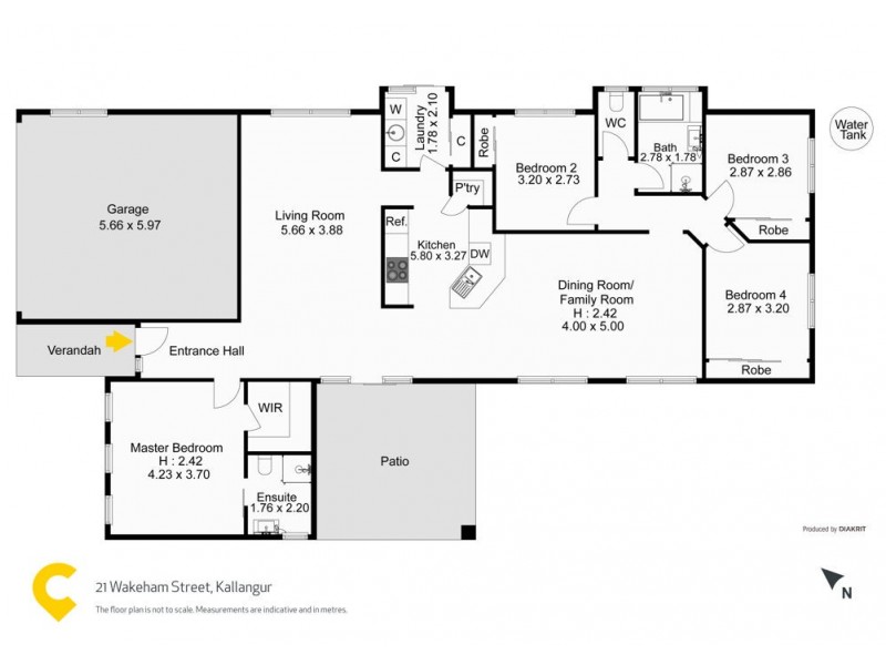 21 Wakeham Street, Kallangur QLD 4503 Floorplan