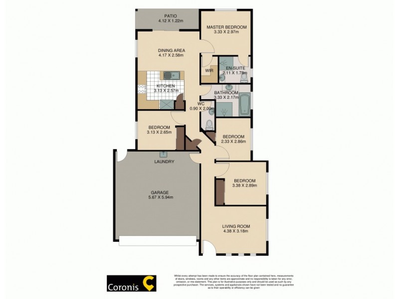 17 Adam Court, Kallangur QLD 4503 Floorplan