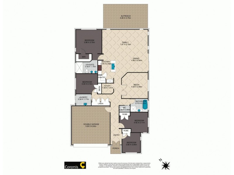 16 Webster Court, Petrie QLD 4502 Floorplan