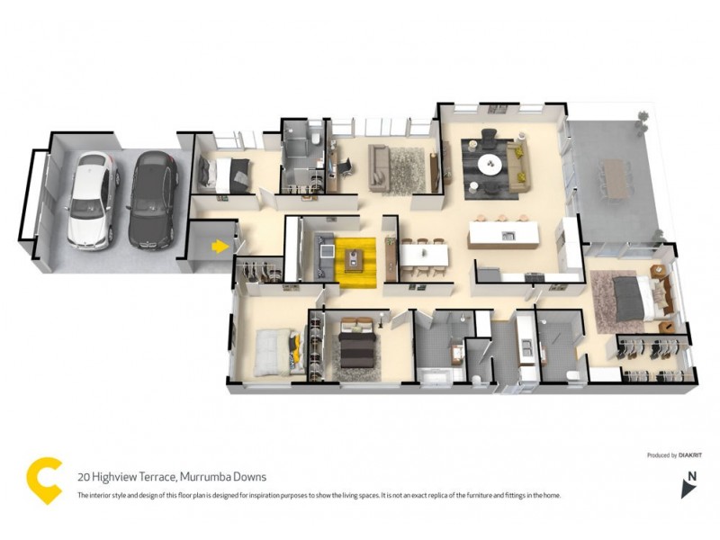 20 Highview Terrace, Murrumba Downs QLD 4503 Floorplan