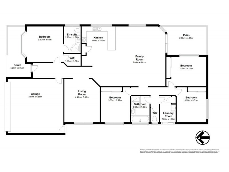 14 Whitfield Crescent, North Lakes QLD 4509 Floorplan