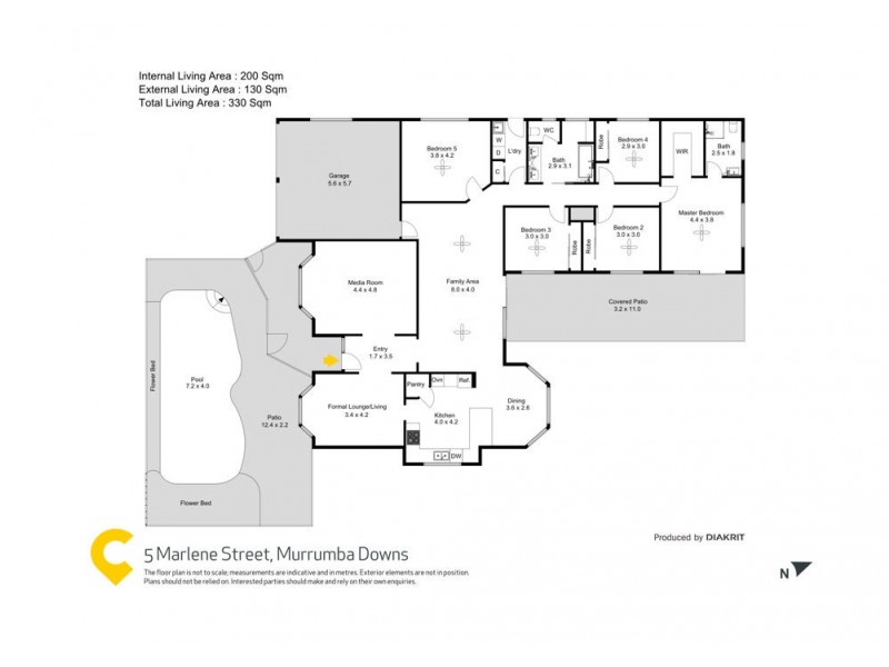 5 Marlene Street, Murrumba Downs QLD 4503 Floorplan