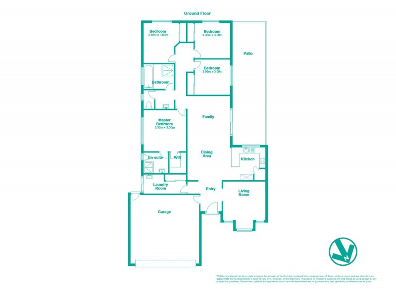 12 Feather Court, Morayfield QLD 4506 Floorplan