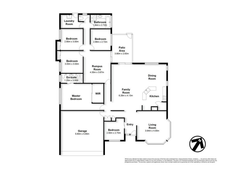 19 Vibrant Court, Dakabin QLD 4503 Floorplan