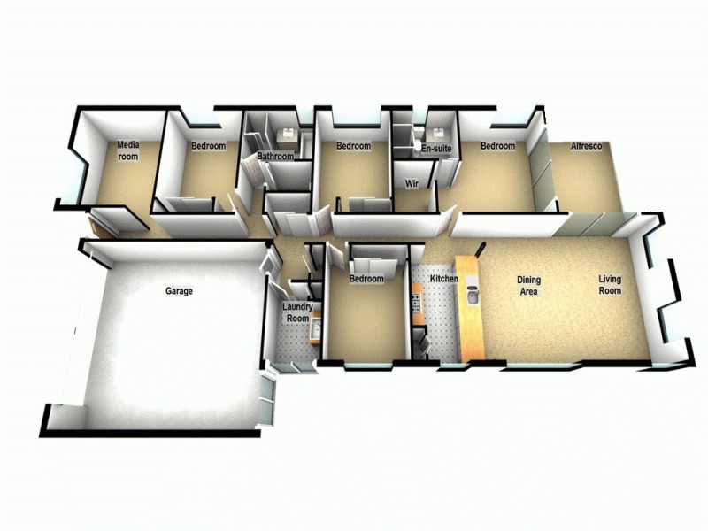 14 Amaranthine Street, Mango Hill QLD 4509 Floorplan
