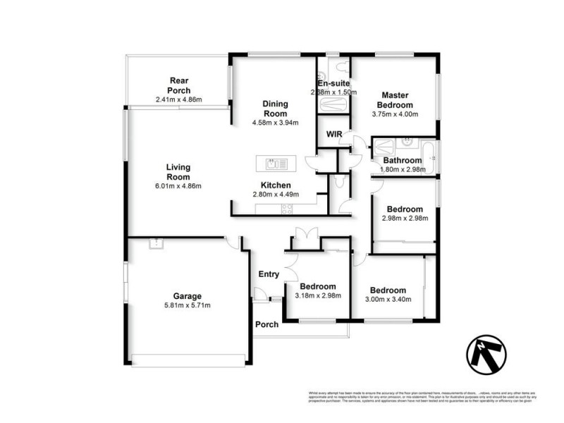 53 Butterfly Drive, Kallangur QLD 4503 Floorplan