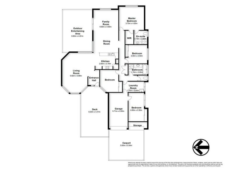 8 Abernant Court, Dakabin QLD 4503 Floorplan