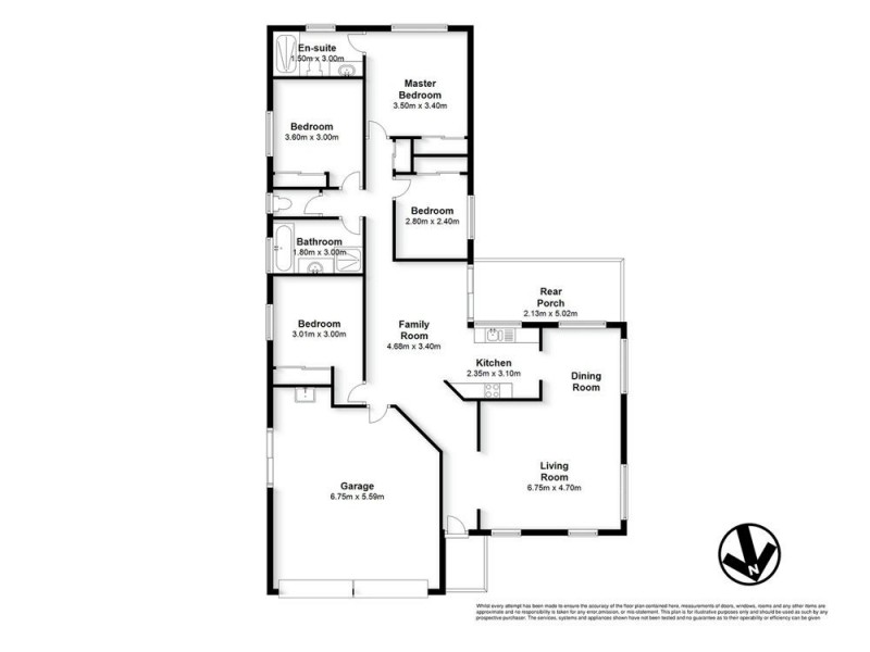 8 Spencer Avenue, Deception Bay QLD 4508 Floorplan
