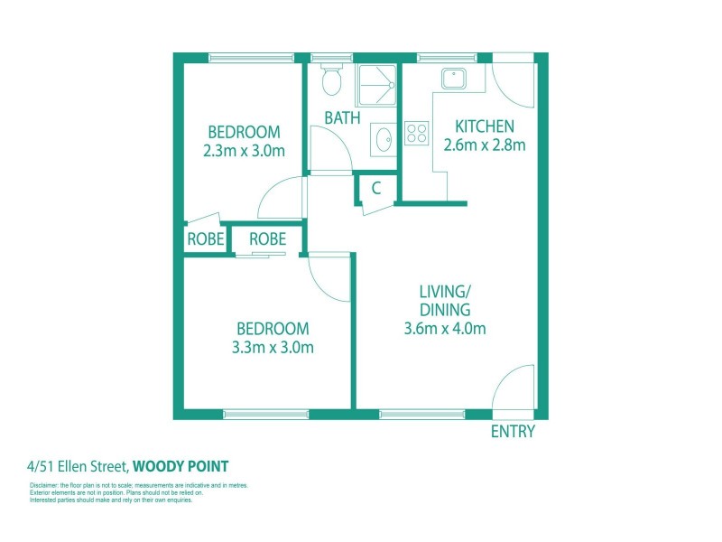 4/51 Ellen Street, Woody Point QLD 4019