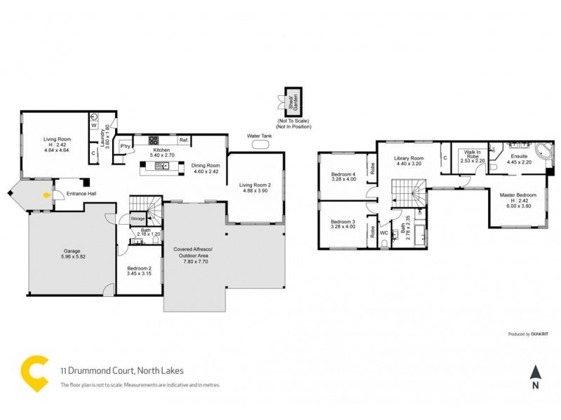 11 Drummond Court, North Lakes QLD 4509 Floorplan