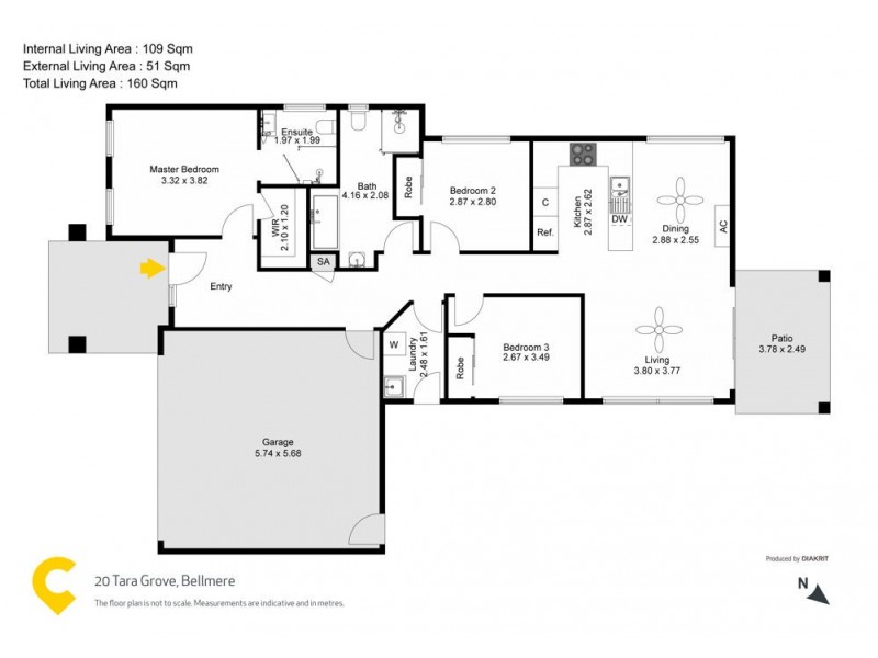 20 Tara Grove, Bellmere QLD 4510 Floorplan