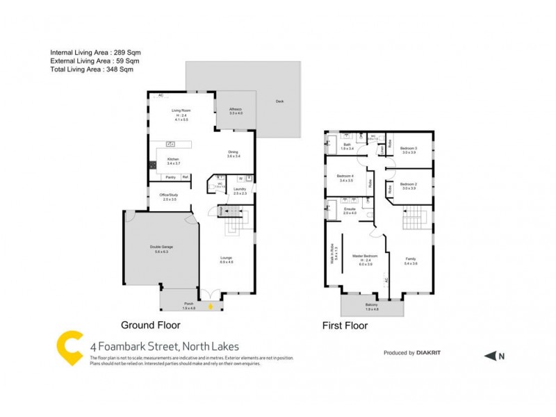 4 Foambark Street, North Lakes QLD 4509 Floorplan