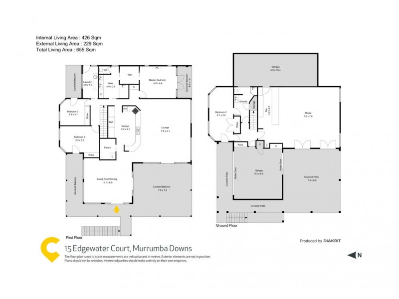 15 Edgewater Court, Murrumba Downs QLD 4503 Floorplan