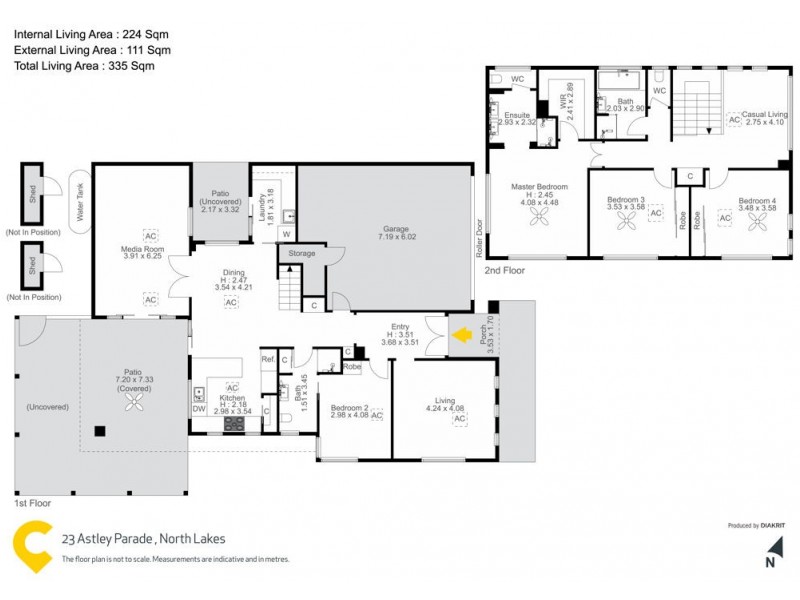 23 Astley Parade, North Lakes QLD 4509 Floorplan