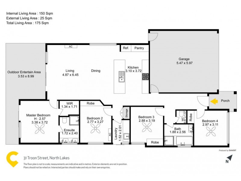 31 Troon Street, North Lakes QLD 4509 Floorplan