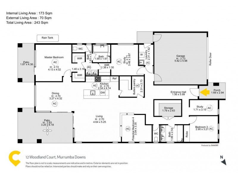 12 Woodland Court, Murrumba Downs QLD 4503 Floorplan
