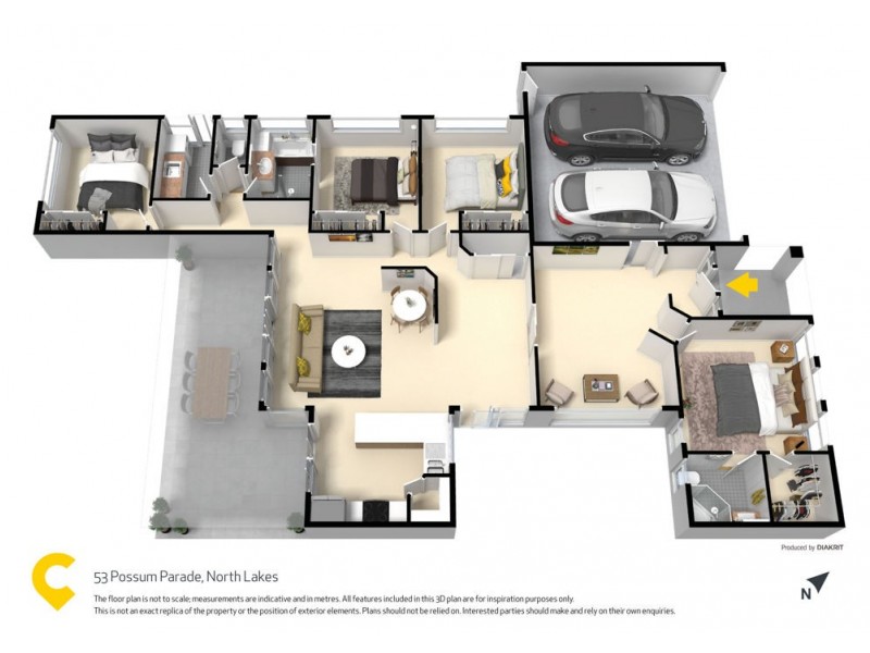 53 Possum Parade, North Lakes QLD 4509 Floorplan