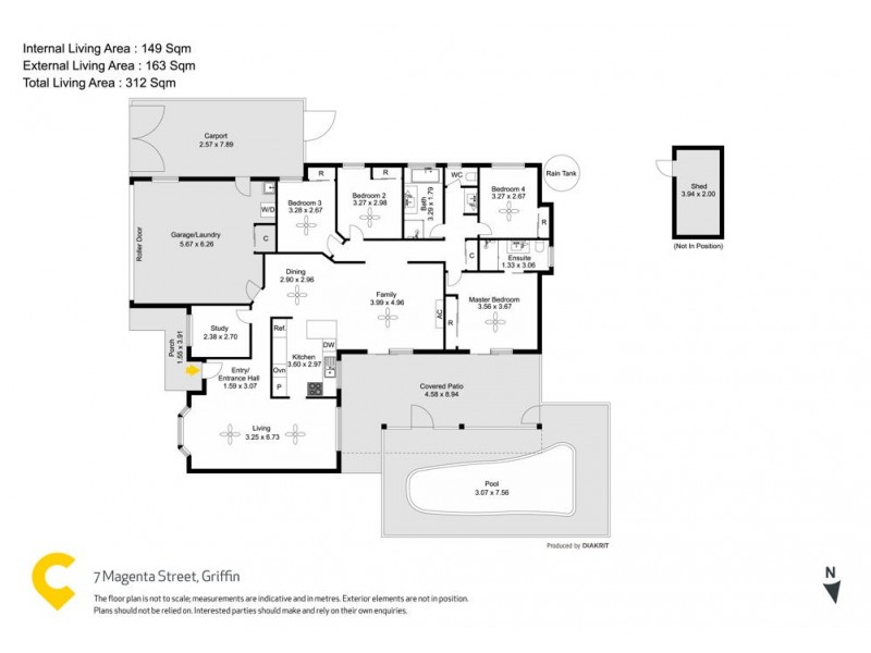 7 Magenta Street, Griffin QLD 4503 Floorplan