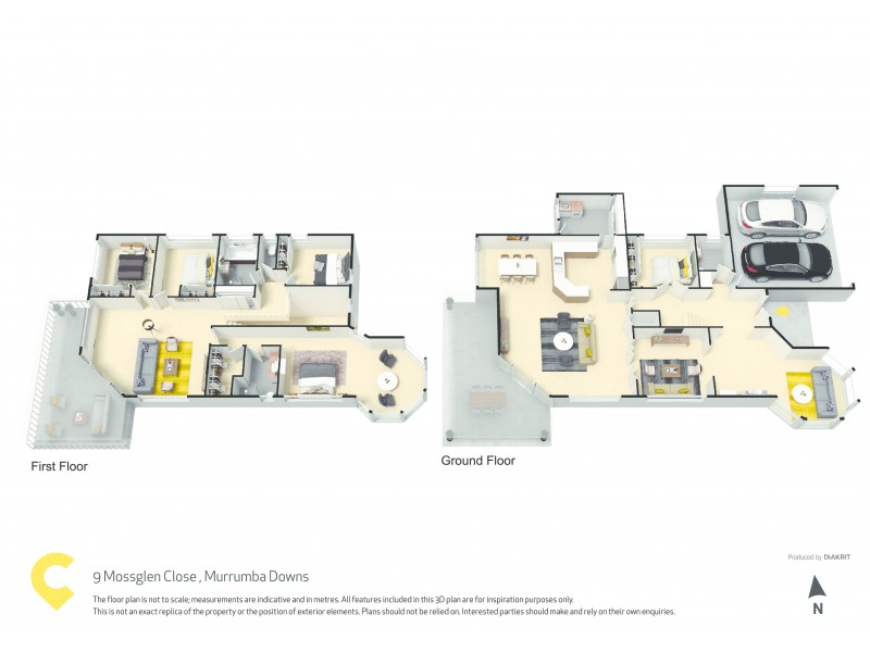 9 Mossglen Close, Murrumba Downs QLD 4503 Floorplan