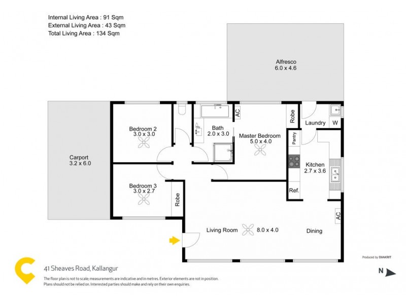 41 Sheaves Road, Kallangur QLD 4503 Floorplan