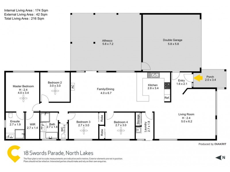 18 Swords Parade, North Lakes QLD 4509 Floorplan