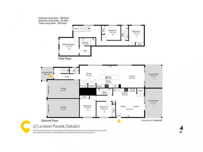 27 Lorikeet Parade, Dakabin QLD 4503 Floorplan