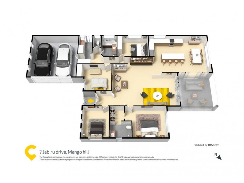 7 Jabiru Drive, Mango Hill QLD 4509 Floorplan