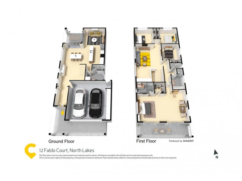 12 Faldo Court, North Lakes QLD 4509 Floorplan
