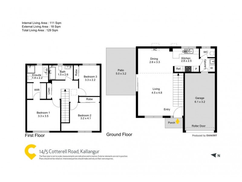 14/5 Cotterell Road, Kallangur QLD 4503 Floorplan