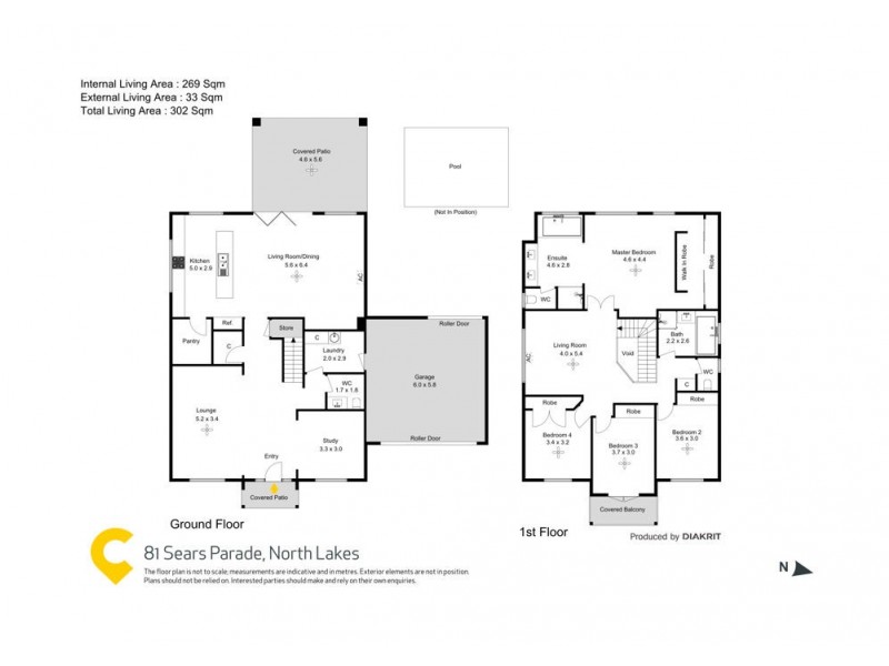 81 Sears Parade, North Lakes QLD 4509 Floorplan