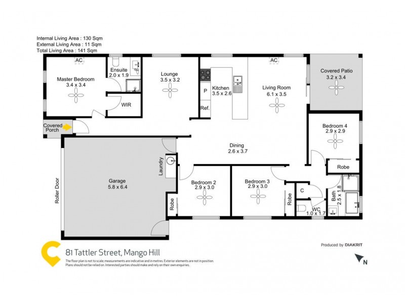 81 Tattler Street, Mango Hill QLD 4509 Floorplan